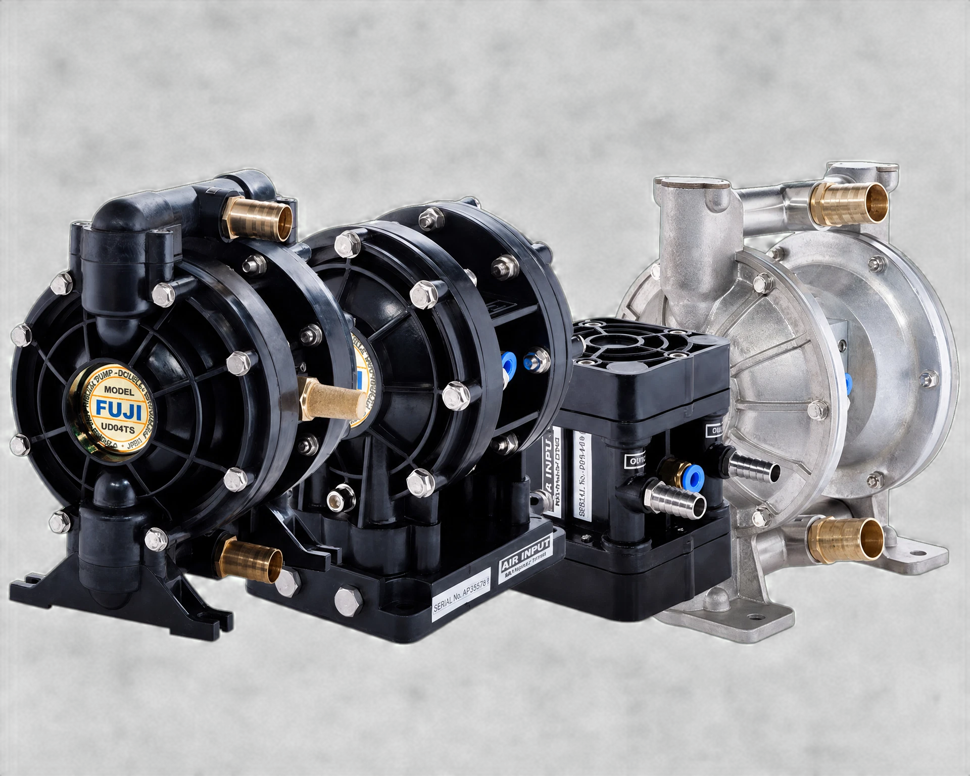 UBA industrial diaphragm pumps